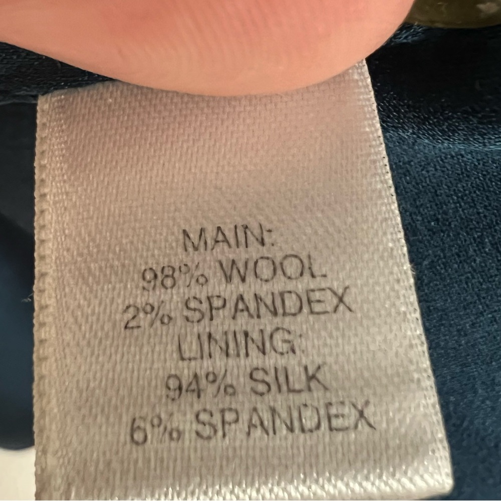 St. John Single Button Wool Blazer - image 3